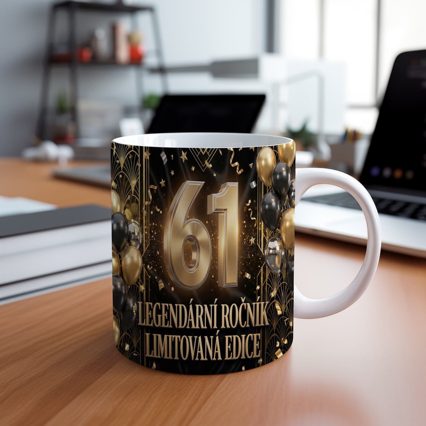 Narozeninový hrnek 61 let – LEGENDÁRNÍ ROČNÍK LIMITOVANÁ EDICE