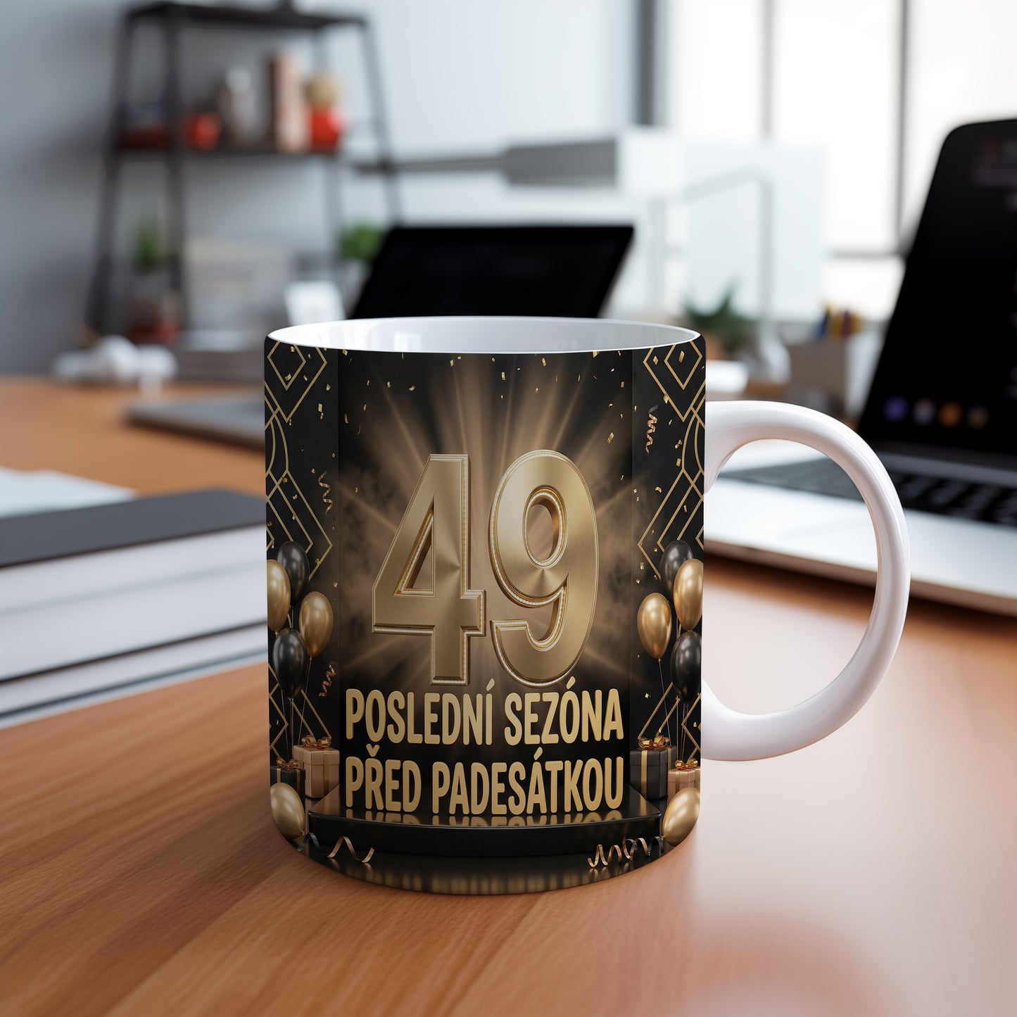 Narozeninový hrnek 49 let – POSLEDNÍ SEZÓNA PŘED PADESÁTKOU