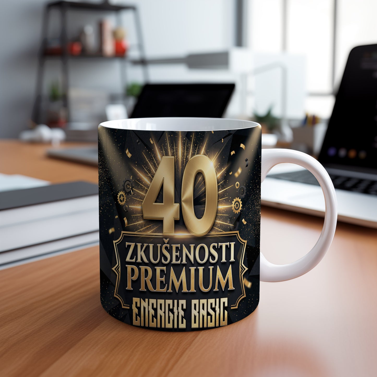 Narozeninový hrnek 40 let – ZKUŠENOSTI PREMIUM ENERGIE BASIC