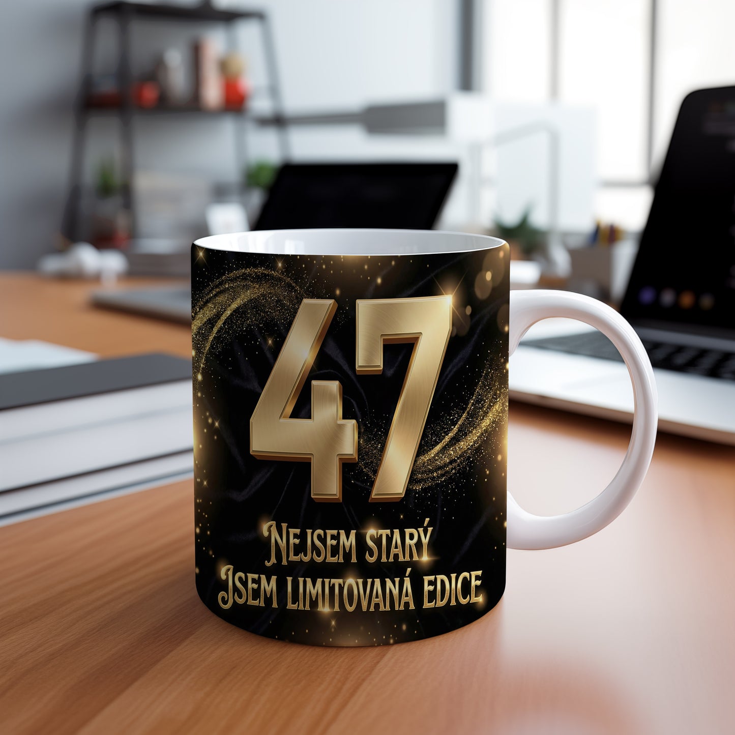 Narozeninový hrnek 47 let – Nejsem starý, jsem limitovaná edice