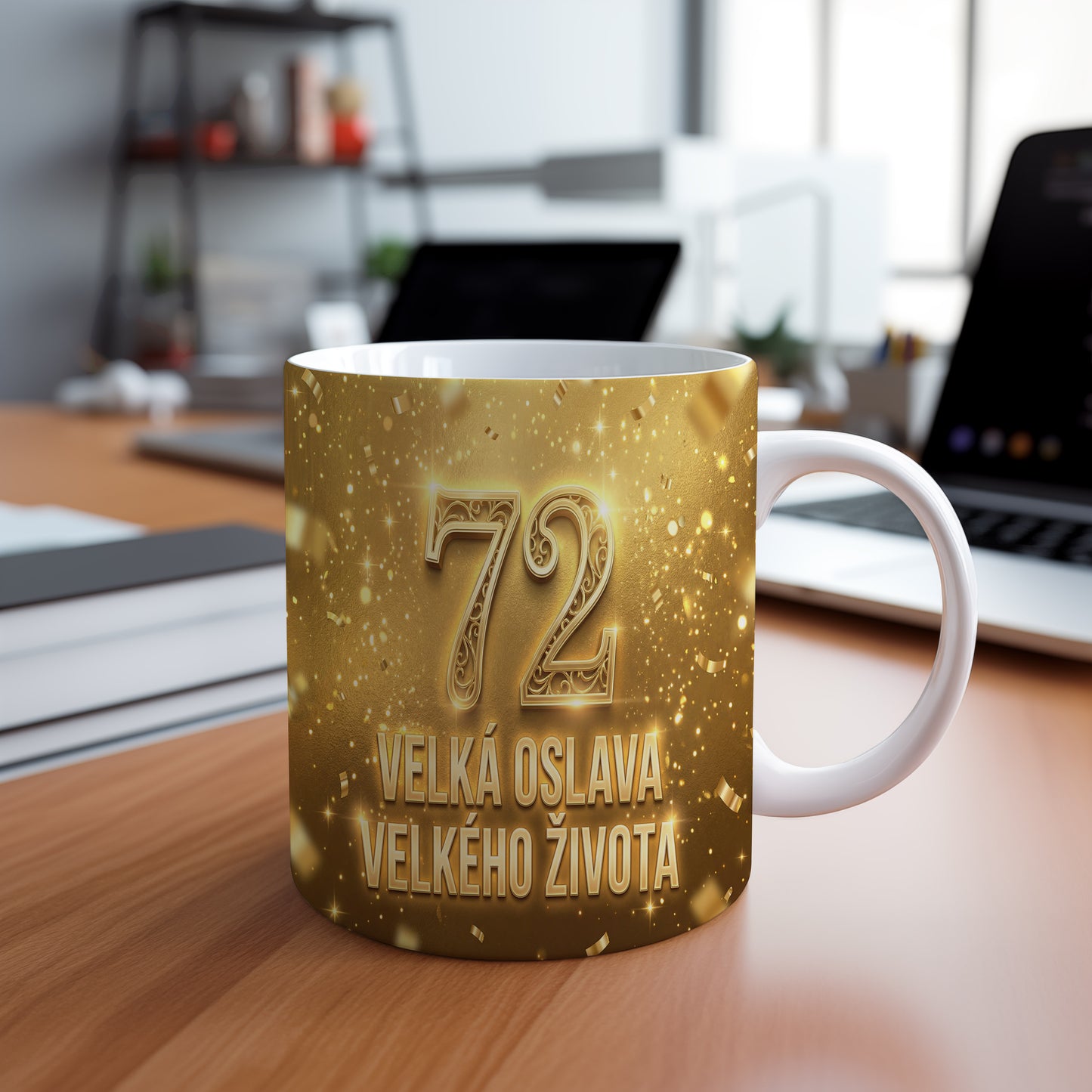 Narozeninový hrnek 72 let – VELKÁ OSLAVA VELKÉHO ŽIVOTA