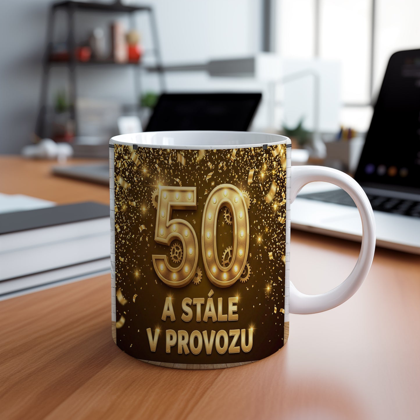 Narozeninový hrnek 50 let – A STÁLE V PROVOZU