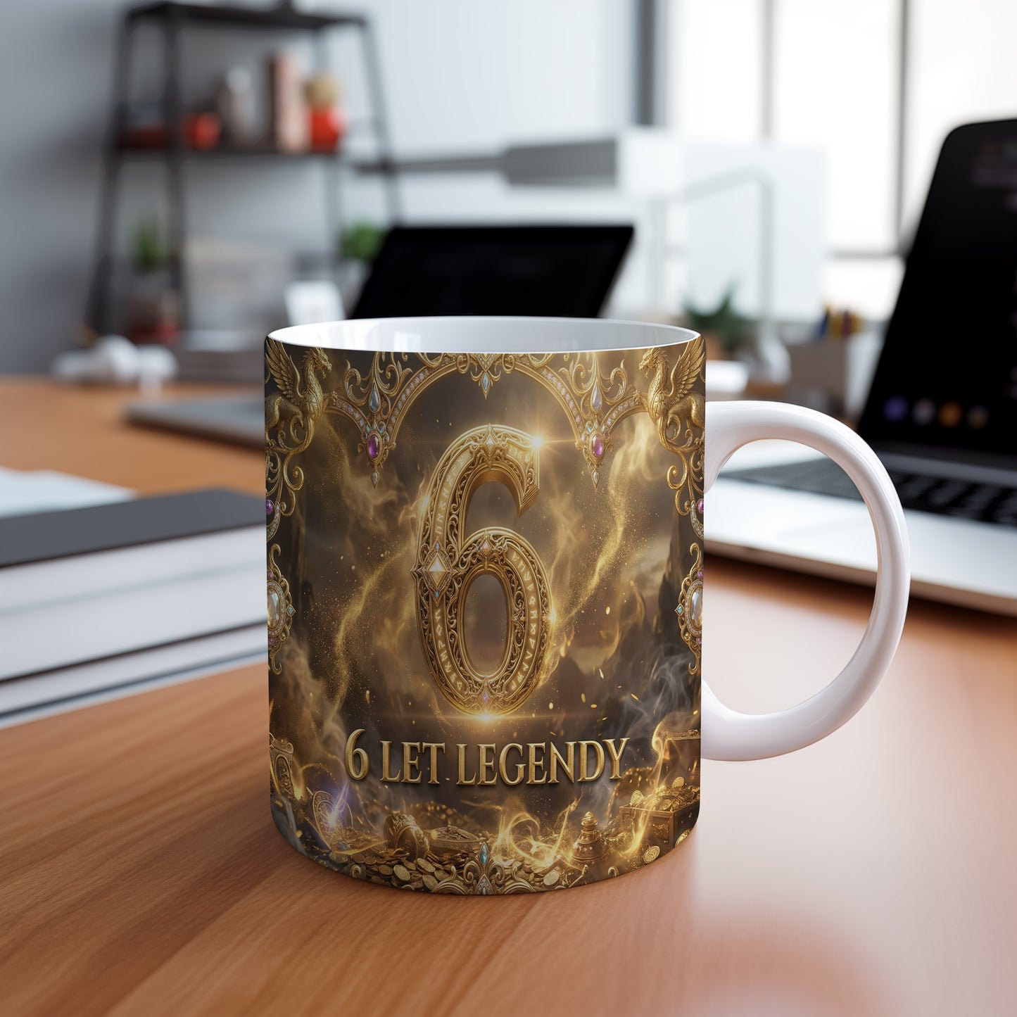 Narozeninový hrnek 6 let – 6 LET LEGENDY