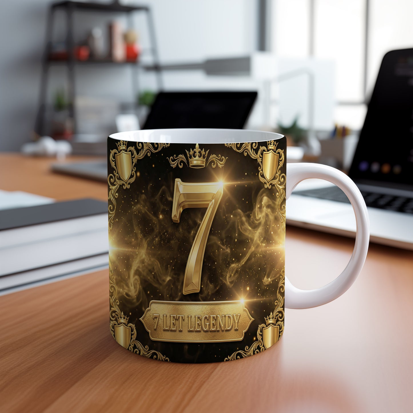 Narozeninový hrnek 7 let – 7 LET LEGENDY