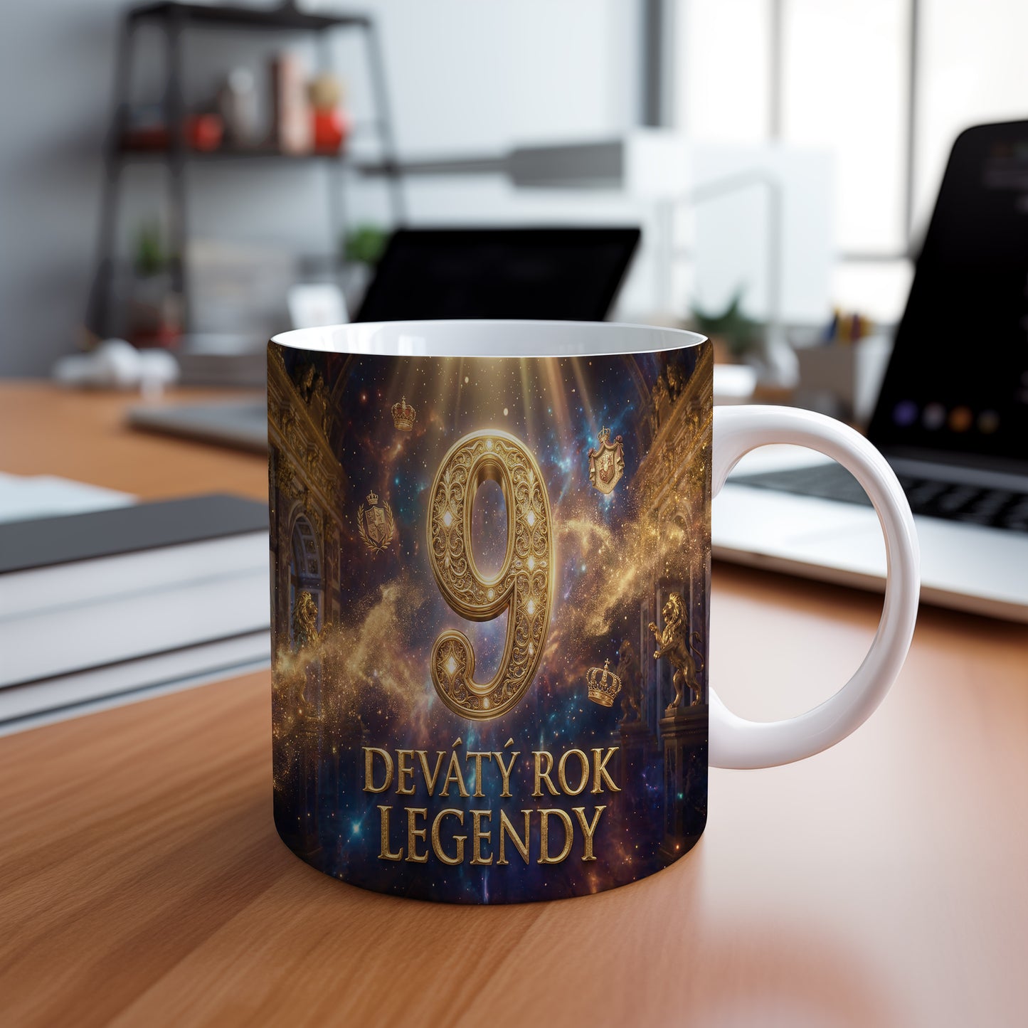 Narozeninový hrnek 9 let – DEVÁTÝ ROK LEGENDY