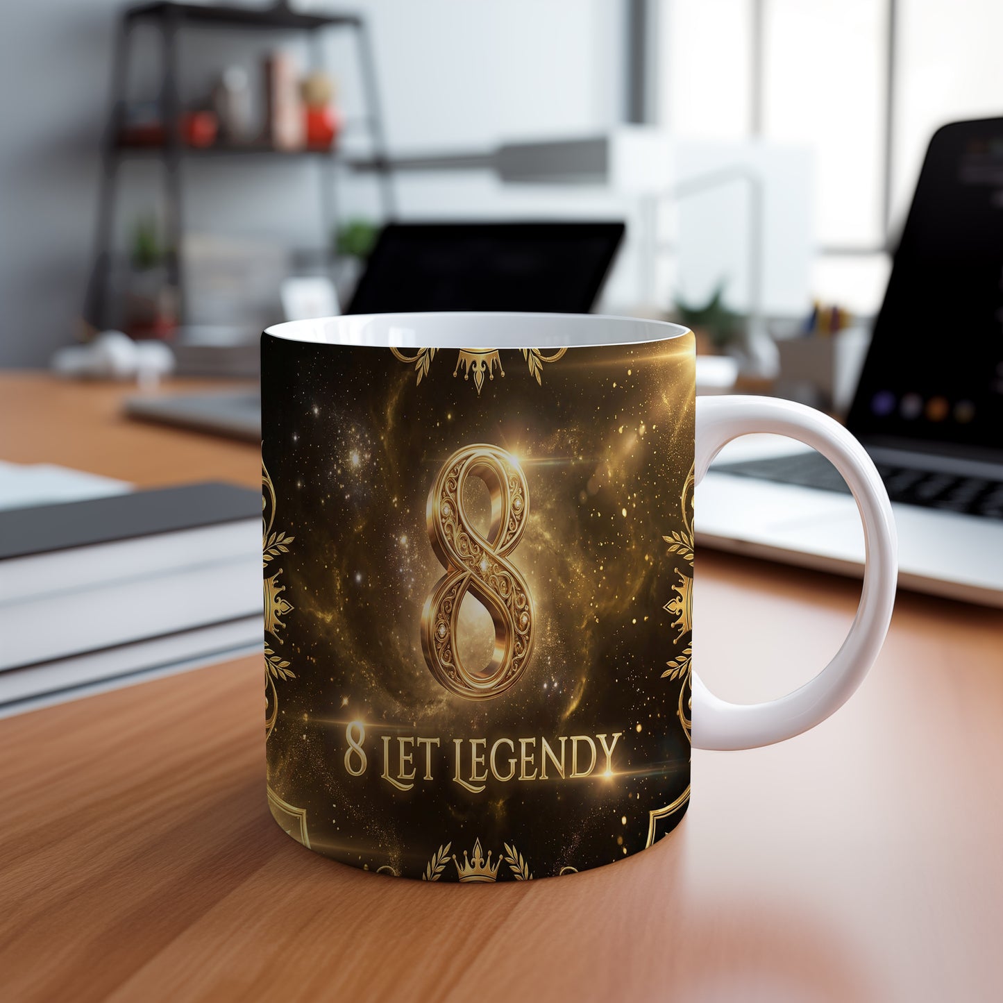 Narozeninový hrnek 8 let – 8 LET LEGENDY