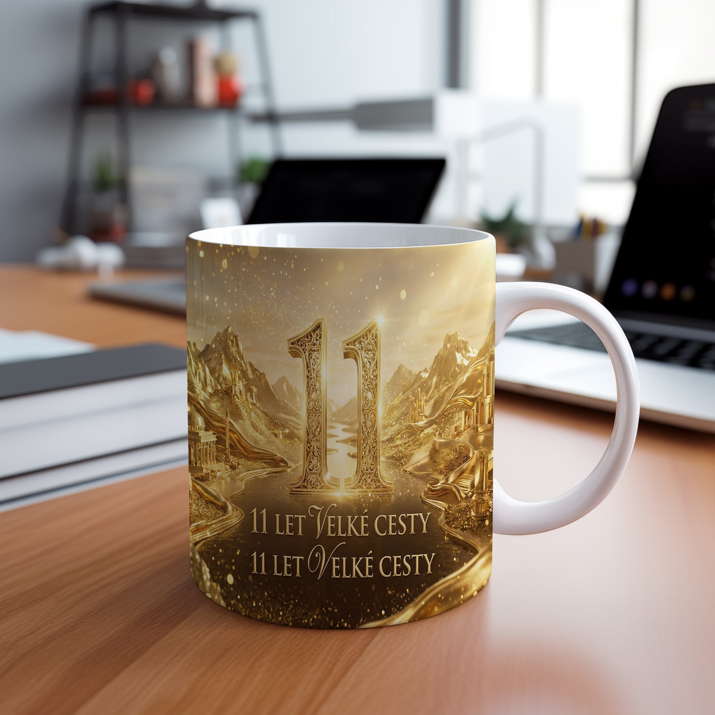 Narozeninový hrnek 11 let – 11 LET VELKÉ CESTY
