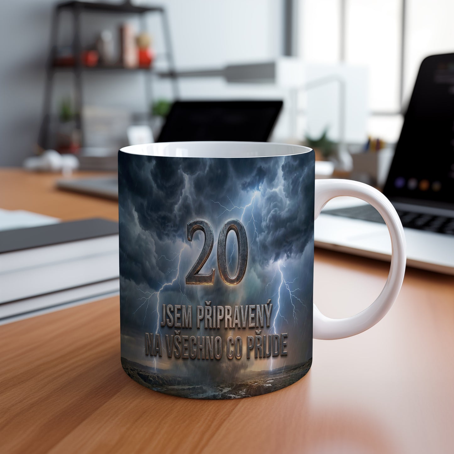 Narozeninový hrnek 20 let – JSEM PŘIPRAVENÝ NA VŠECHNO CO PŘIJDE