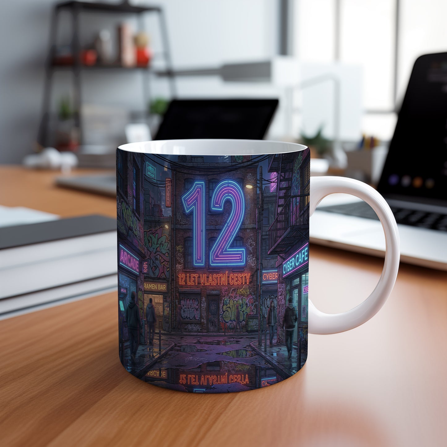 Narozeninový hrnek 12 let – 12 LET VLASTNÍ CESTY