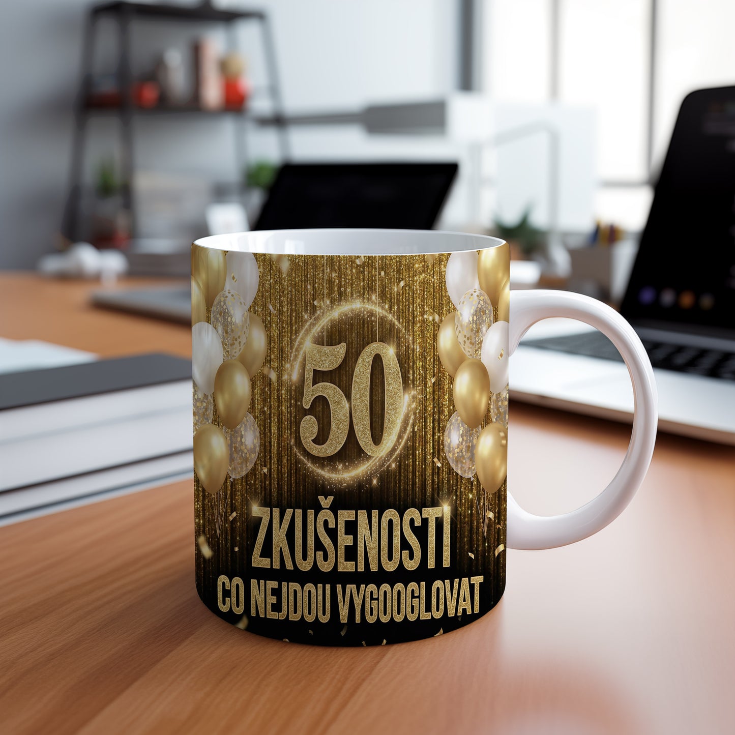 Narozeninový hrnek 50 let – ZKUŠENOSTI CO NEJDOU VYGOOGLOVAT