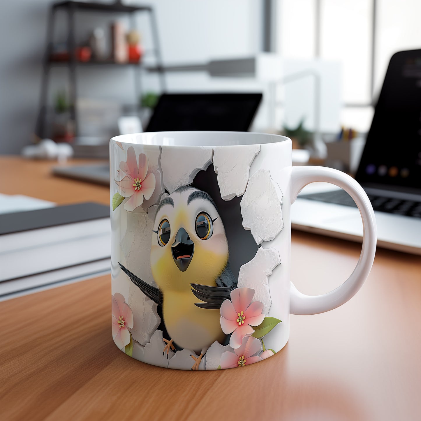Hrnek s veselým úsměvem – 3D efektem