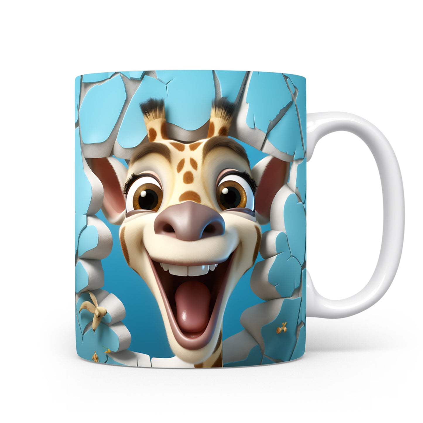 Hrnek s veselým úsměvem a 3D efektem