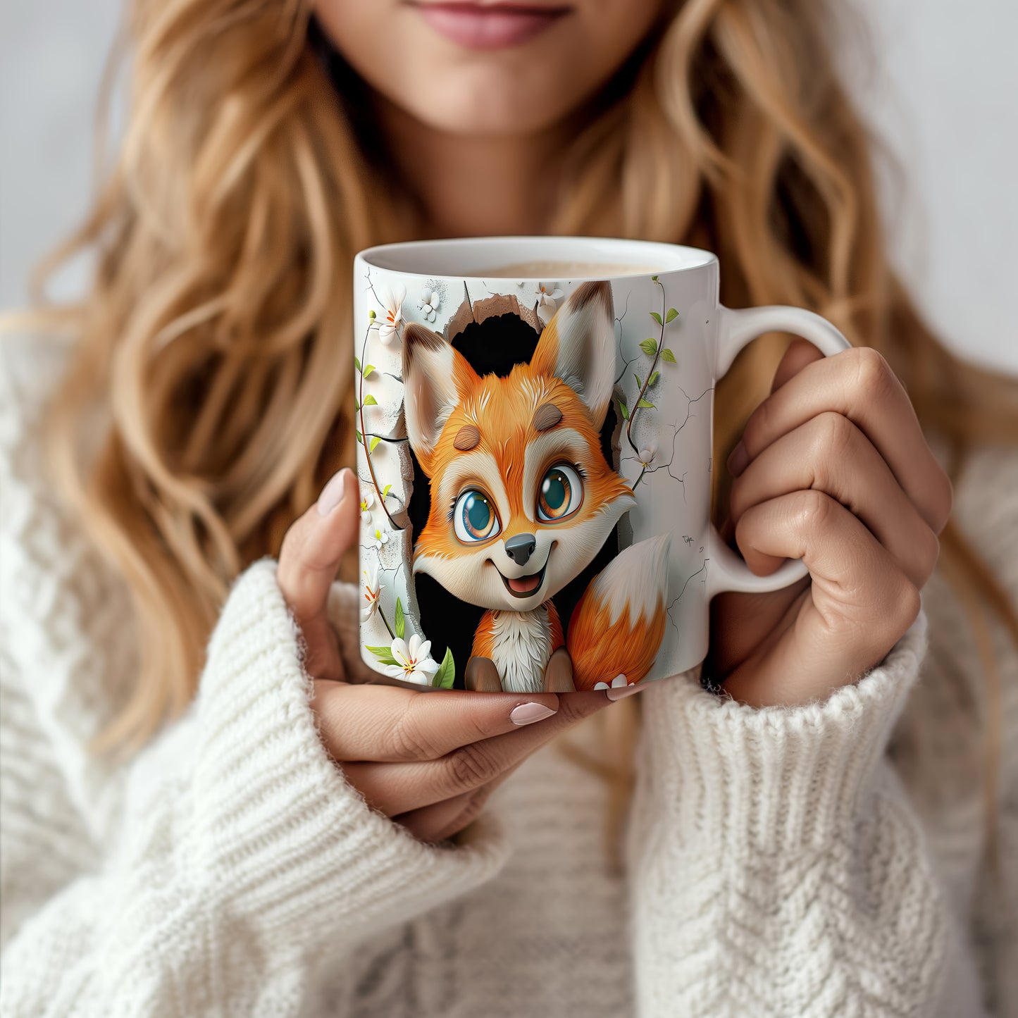 Hrnek s roztomilým foxem