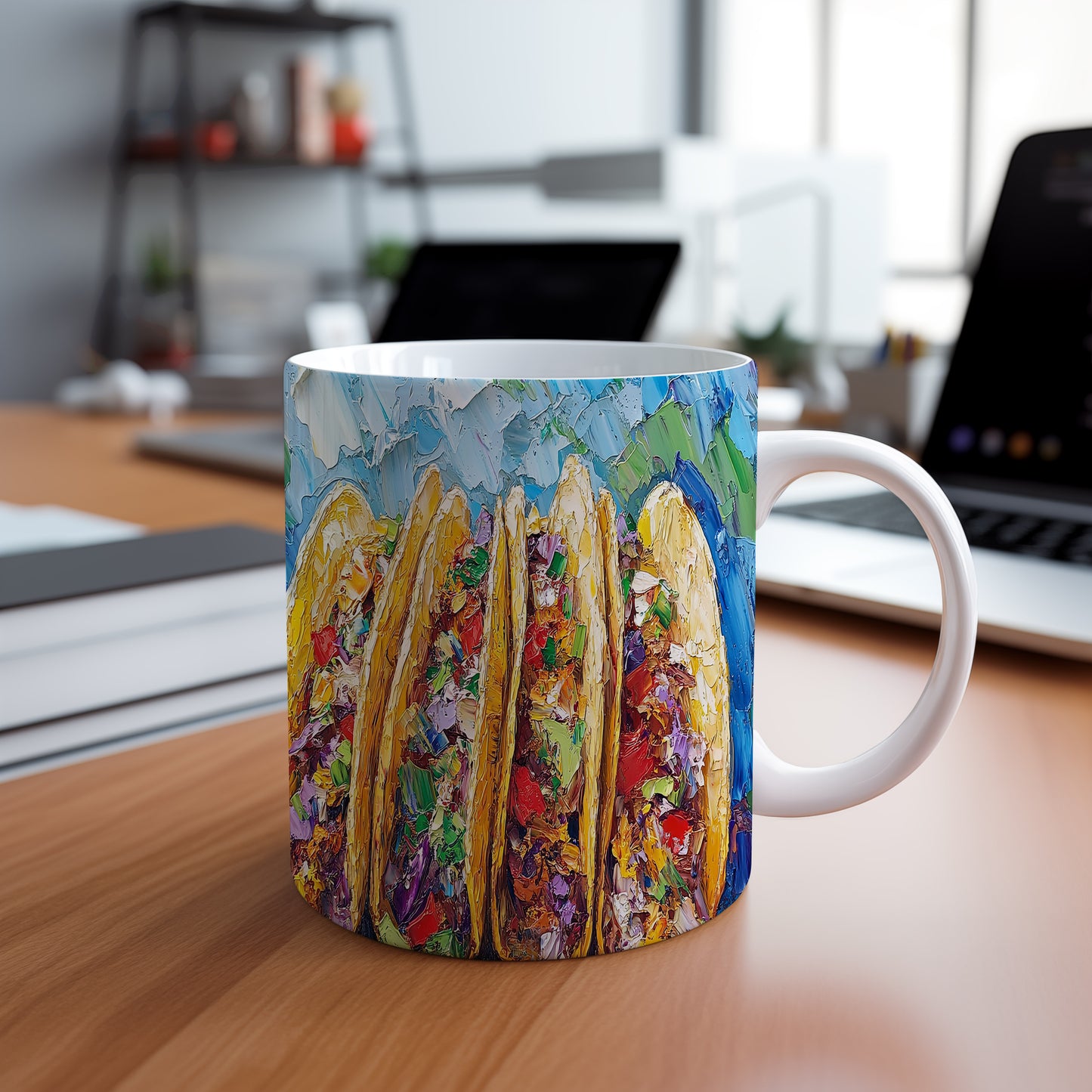 Hrnek s motivem tacos