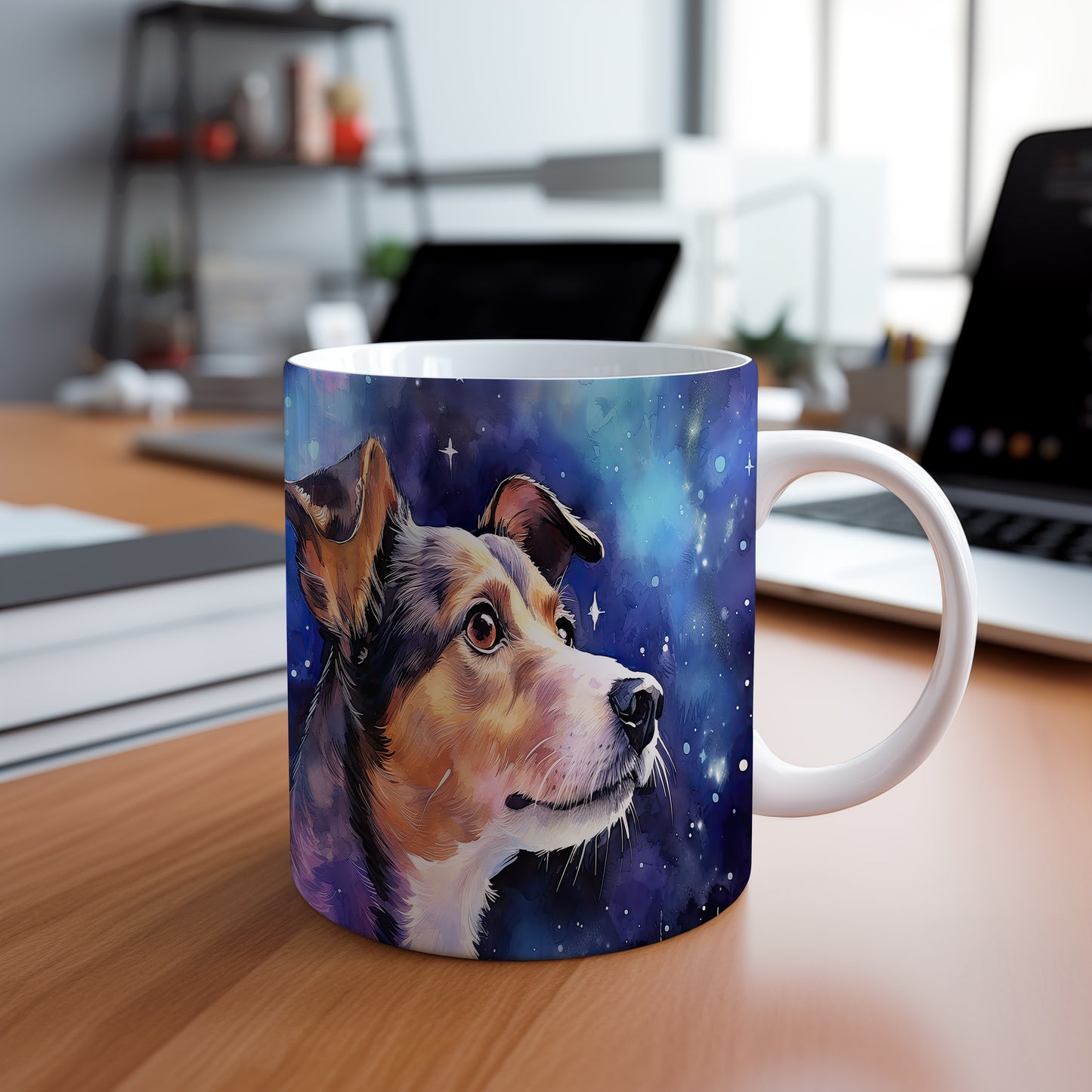 Hrnek s nádherným portrétem psa