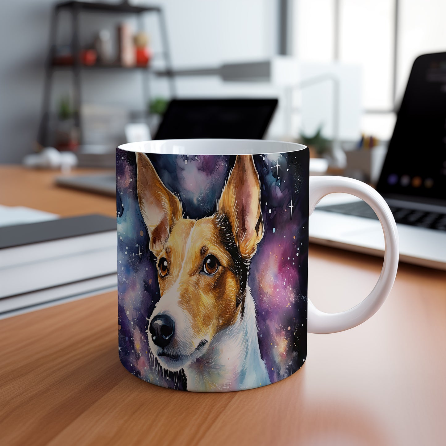 Hrnek s teriérem v galaxii