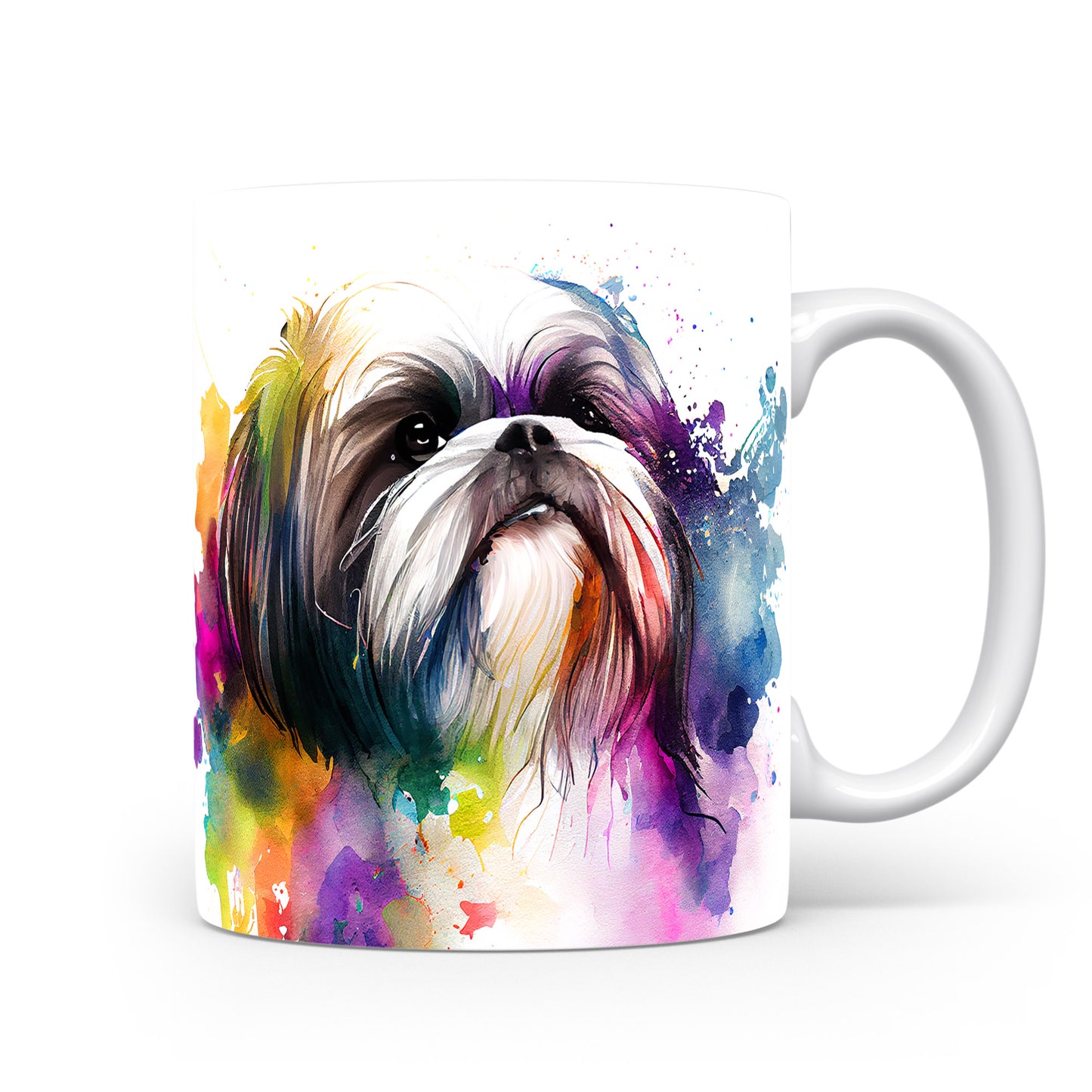 Hrnek s ilustrací psa plemene Shih Tzu