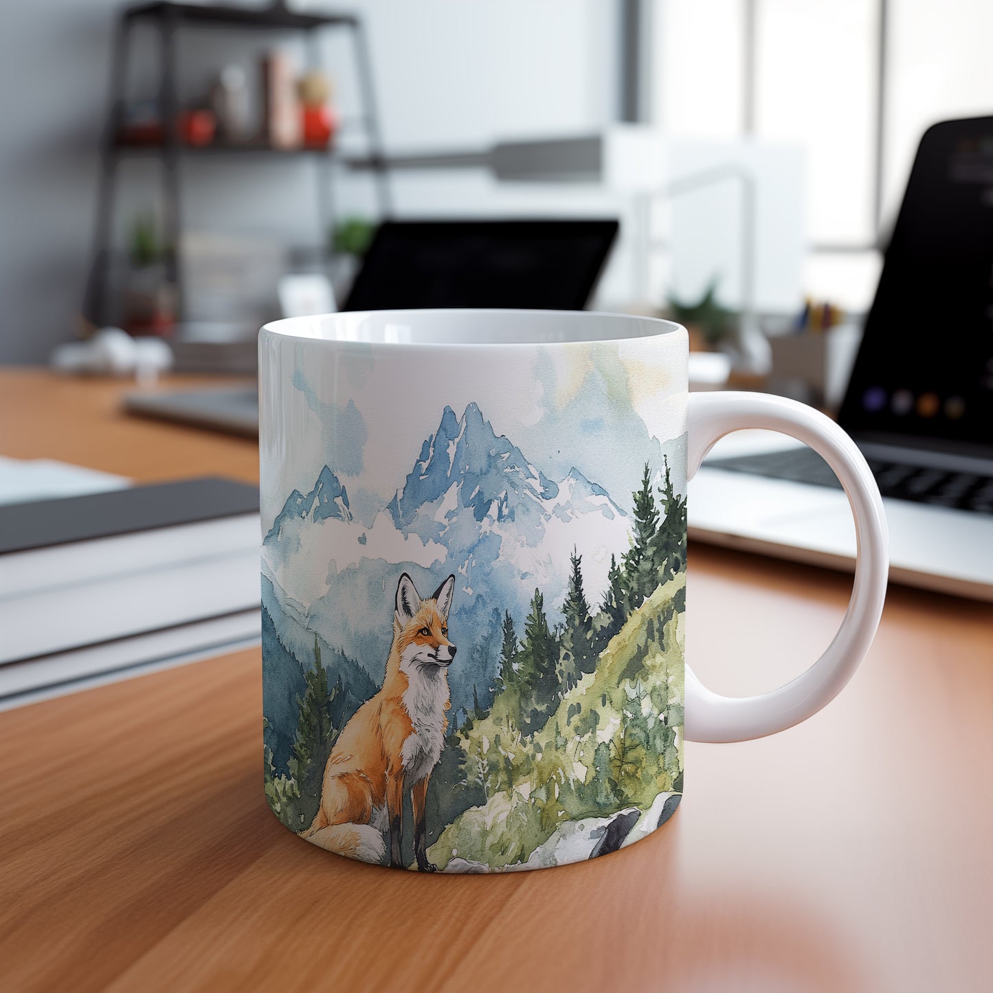 Hrnek s roztomilou liškou – pro děti