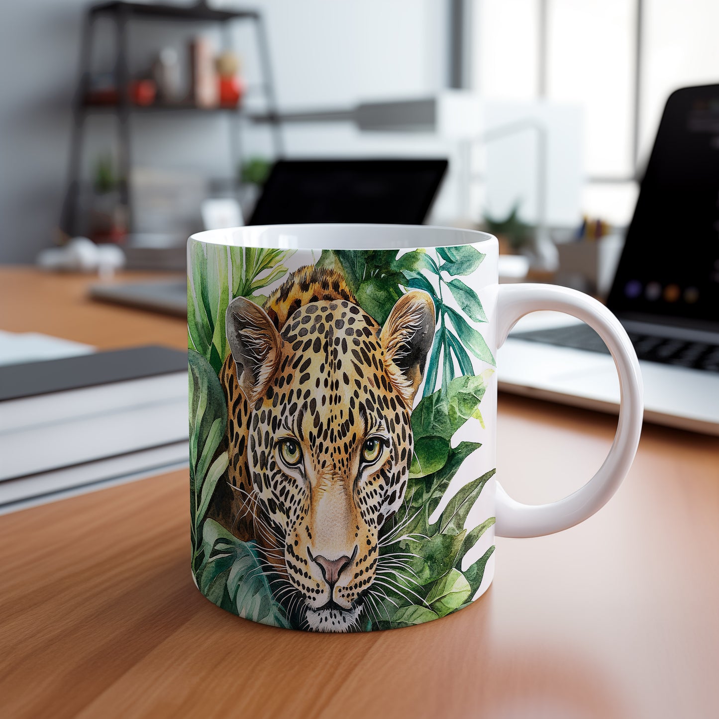 Hrnek s leopardem: stylový dárek pro milovníky přírody