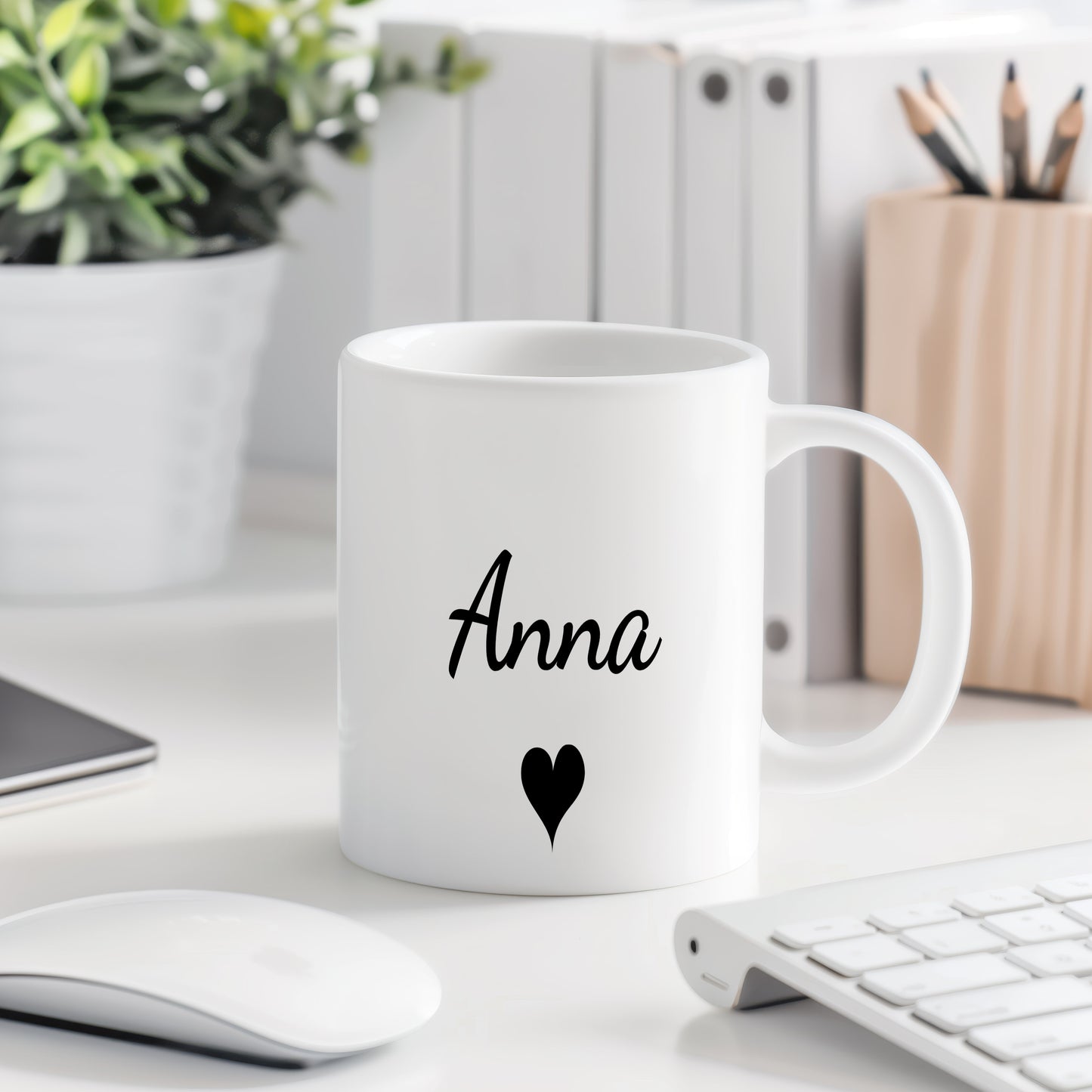 Hrnek se jménem Anna – romantický styl se srdcem