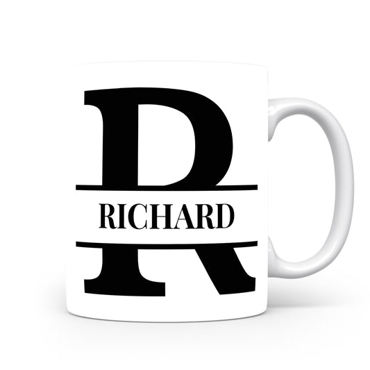 Hrnek se jménem Richard | Monogram bez květin