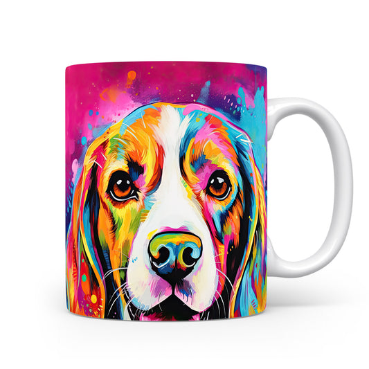 Hrnek s portrétem beagle
