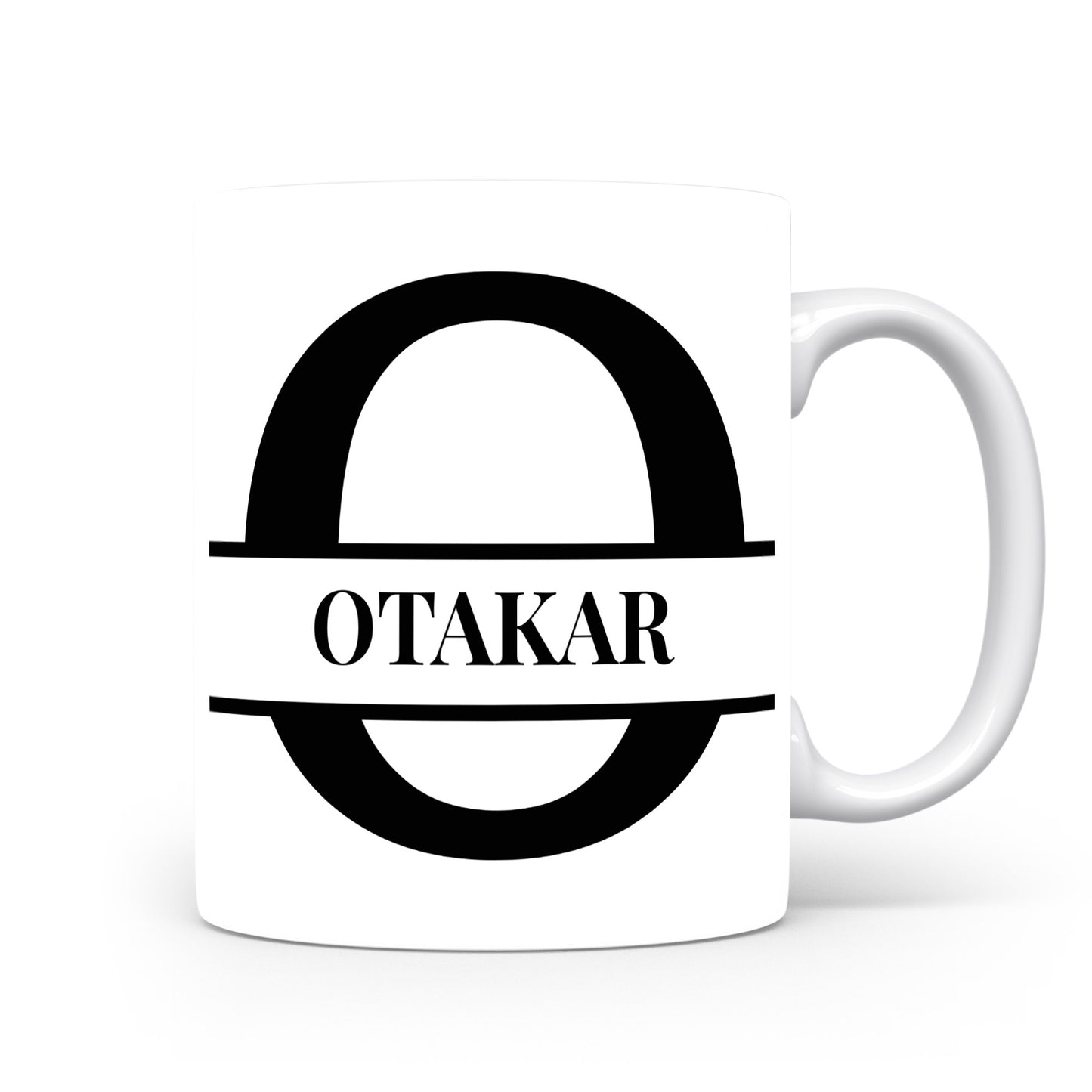 Hrnek se jménem Otakár | Monogram bez květin