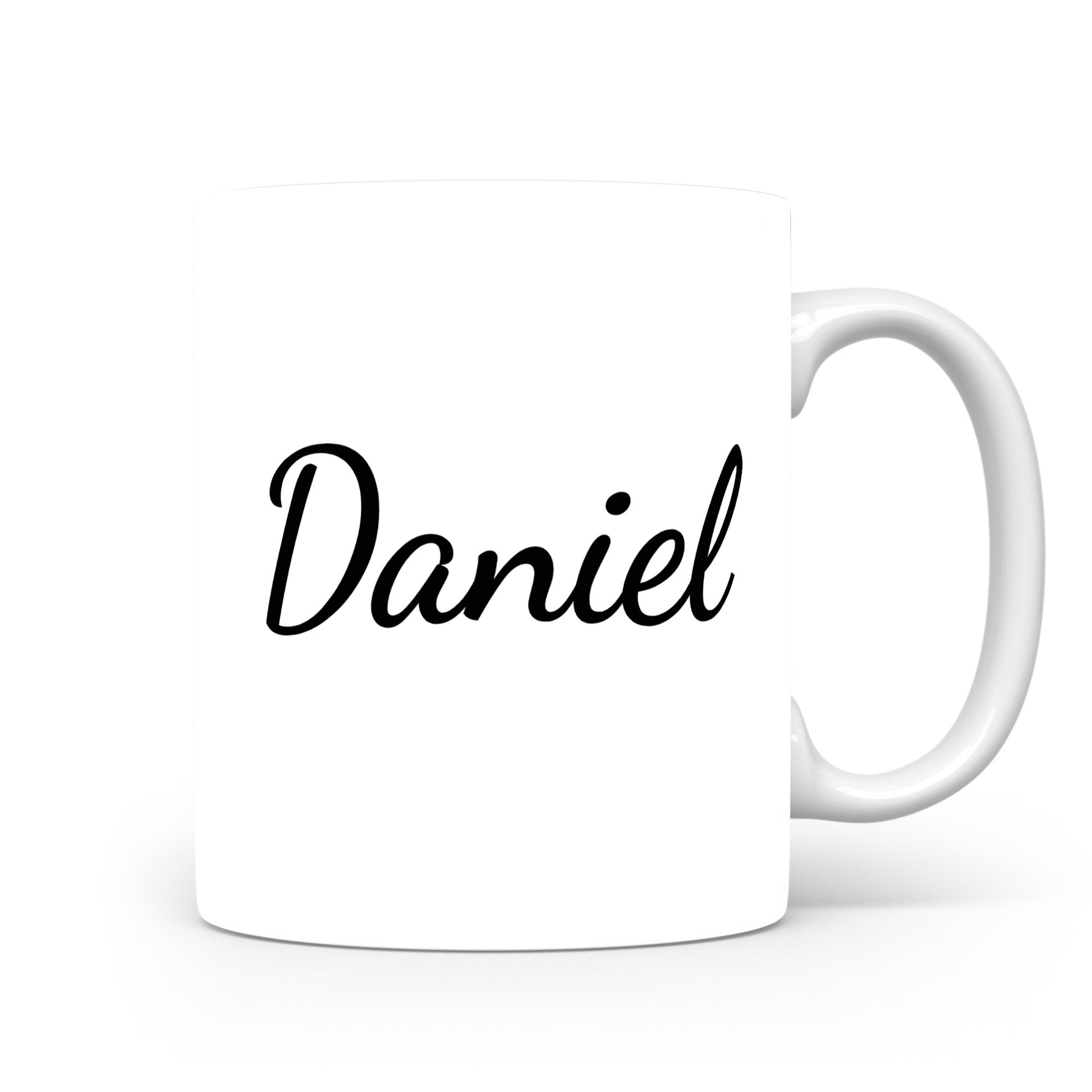 Hrnek se jménem Daniel | Minimalistický pánský hrnek