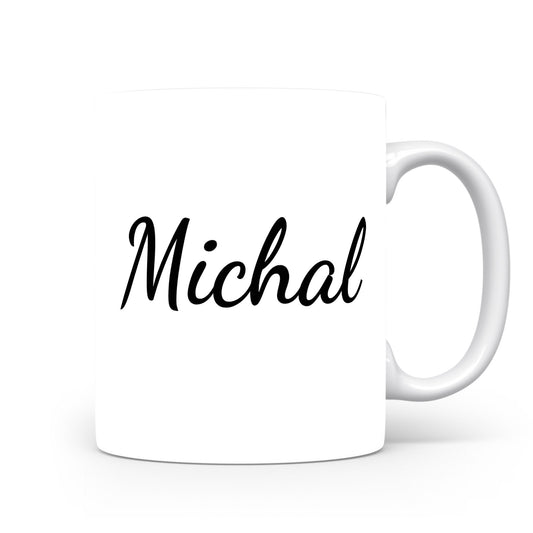 Hrnek se jménem Michal | Minimalistický pánský hrnek