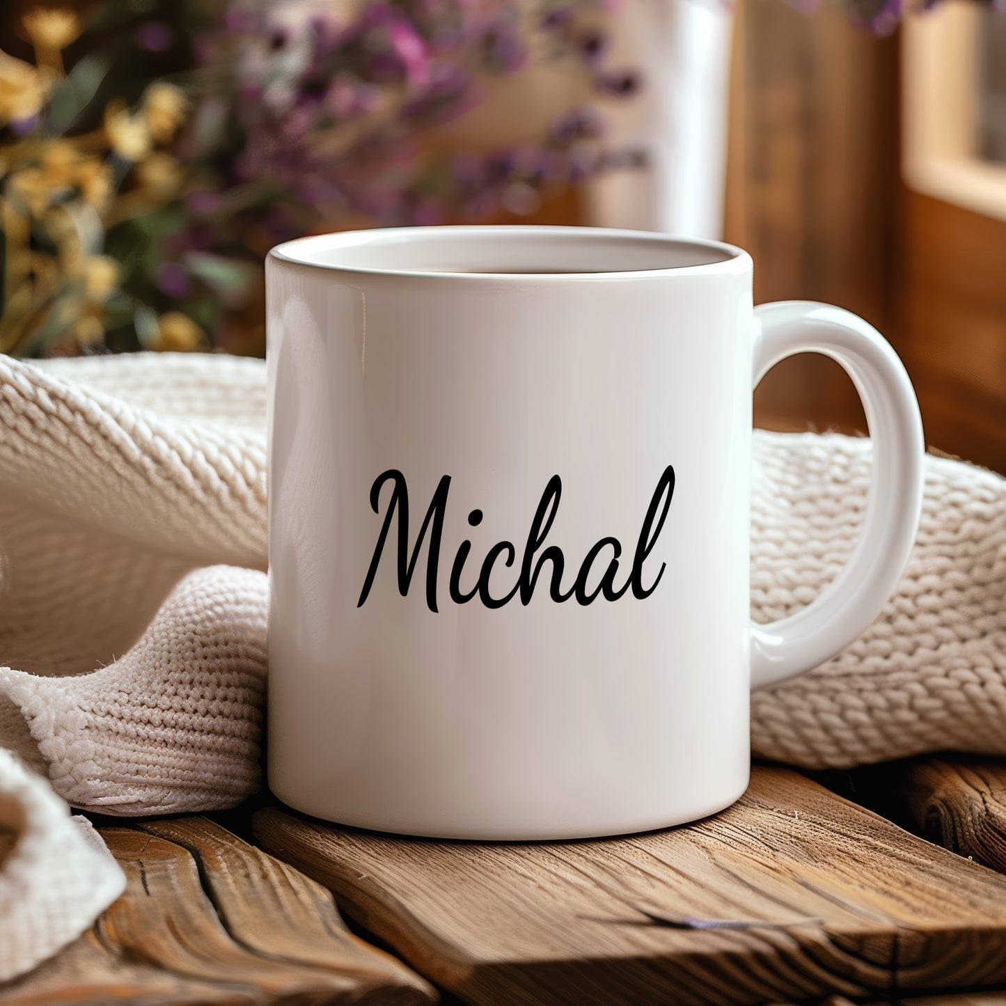 Hrnek se jménem Michal – minimalistický styl pro muže