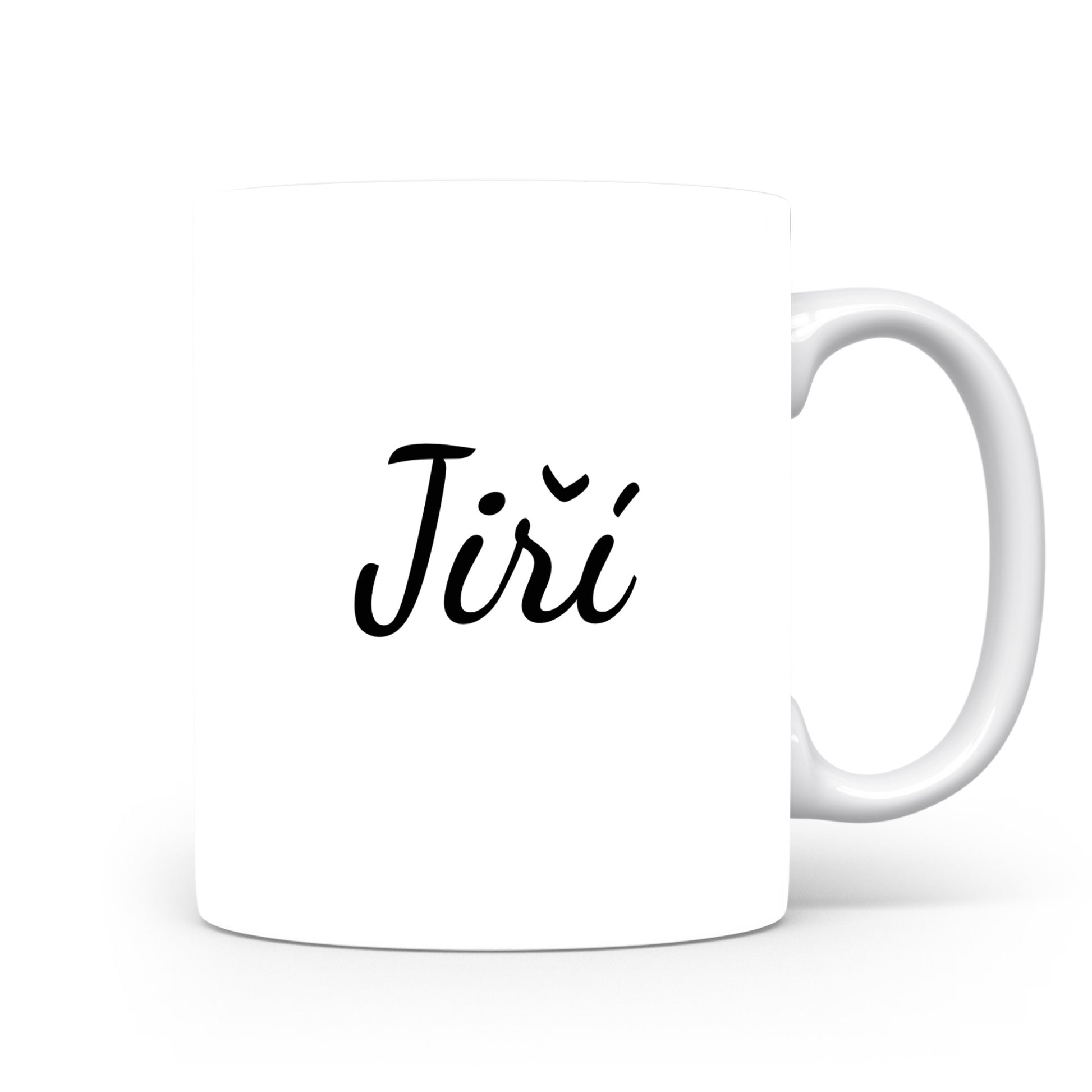 Hrnek se jménem Jiří | Minimalistický pánský hrnek