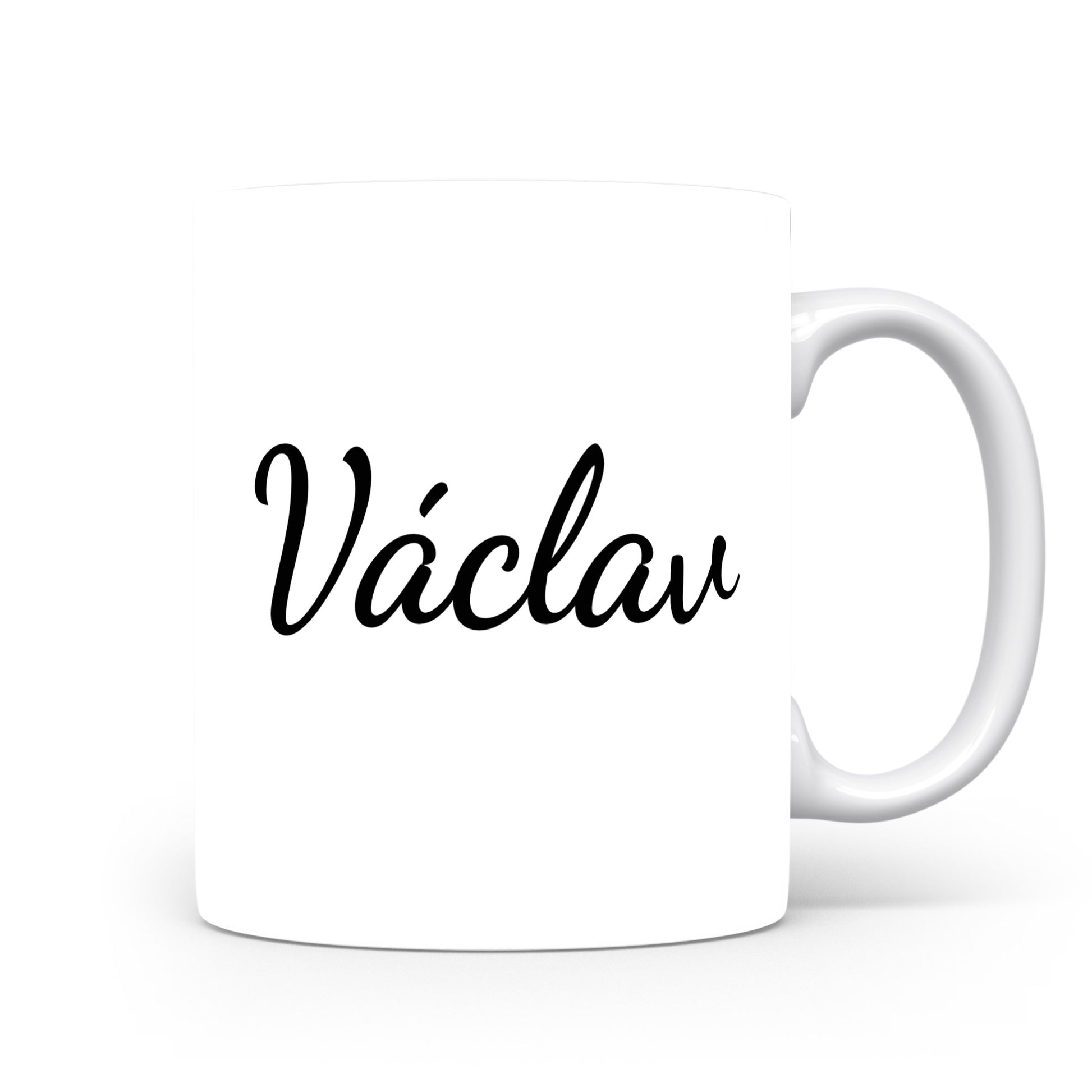Hrnek se jménem Václav | Minimalistický pánský hrnek