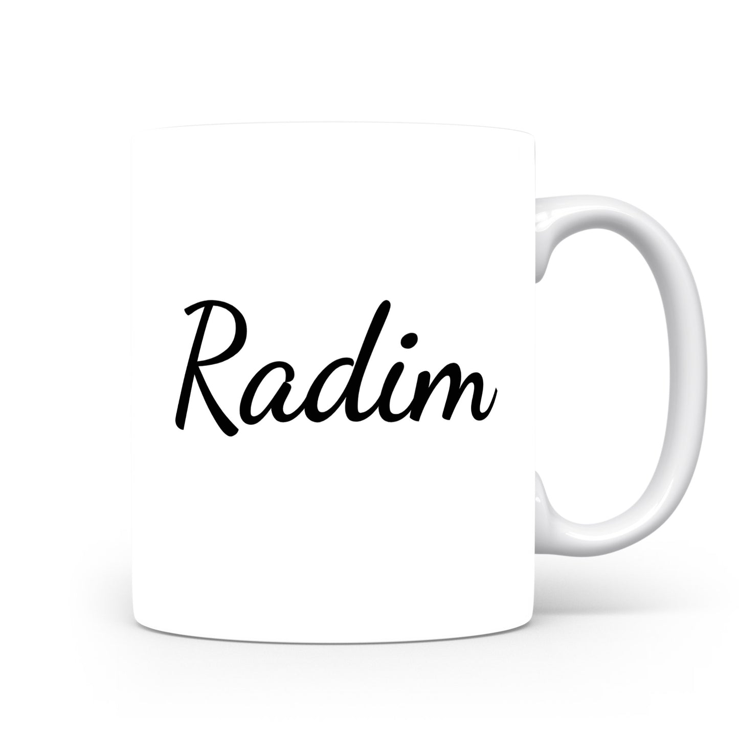 Hrnek se jménem Radim | Minimalistický pánský hrnek