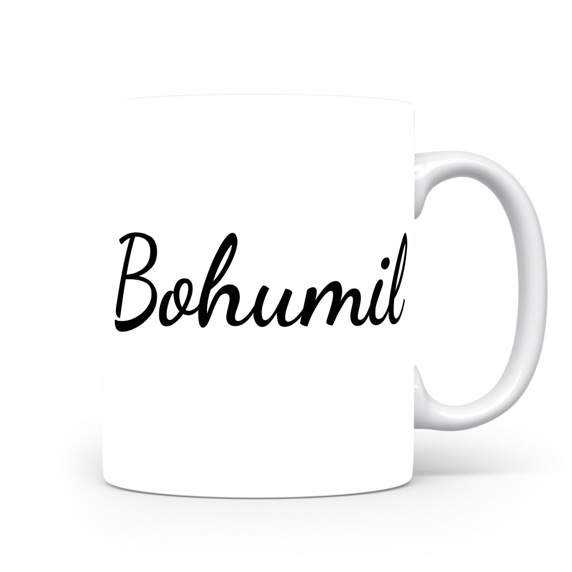 Hrnek se jménem Bohumil | Minimalistický pánský hrnek