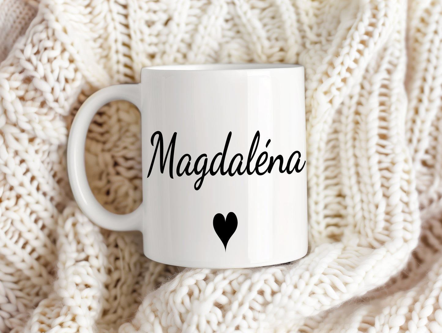 Hrnek se jménem Magdaléna – romantický styl se srdcem