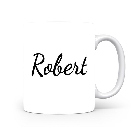 Hrnek se jménem Robert | Minimalistický pánský hrnek