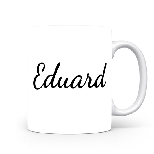 Hrnek se jménem Eduard | Minimalistický pánský hrnek