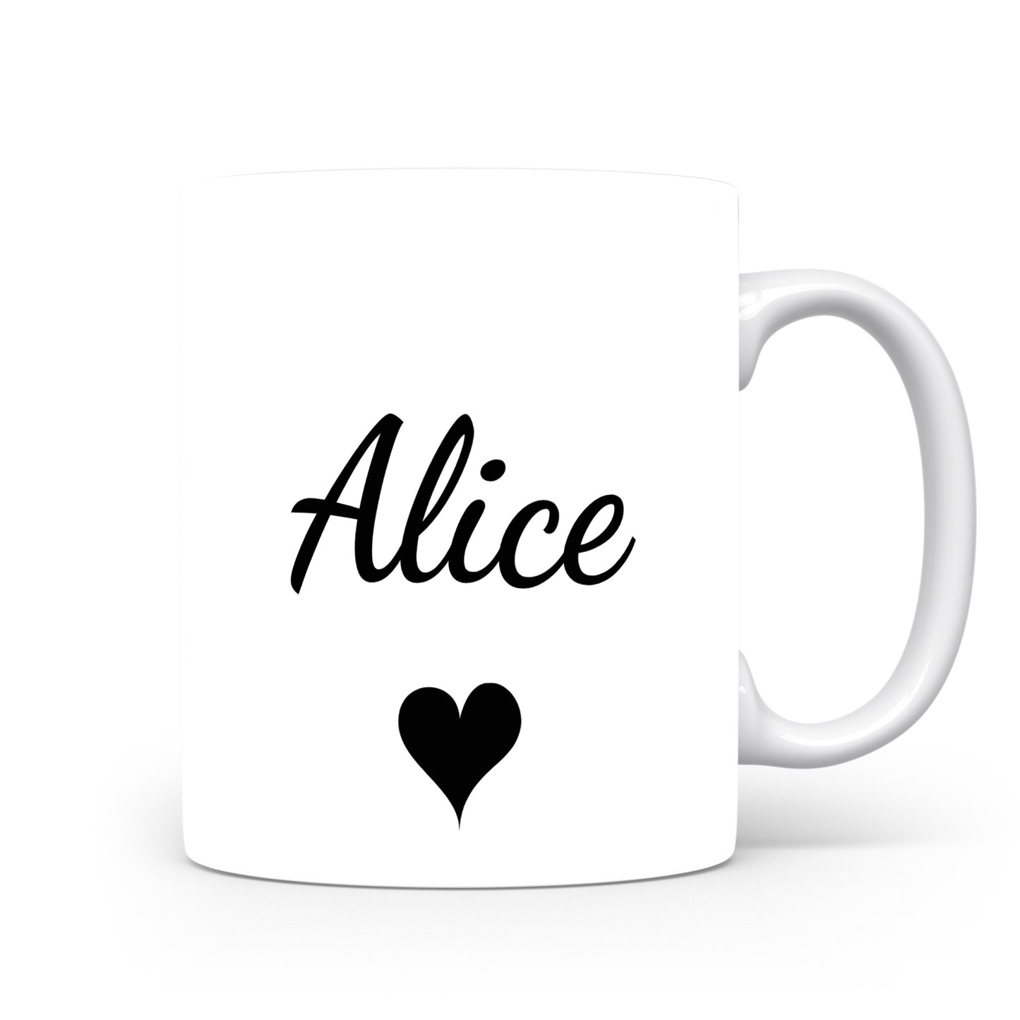 Hrnek se jménem Alice | Romantický hrnek se srdcem