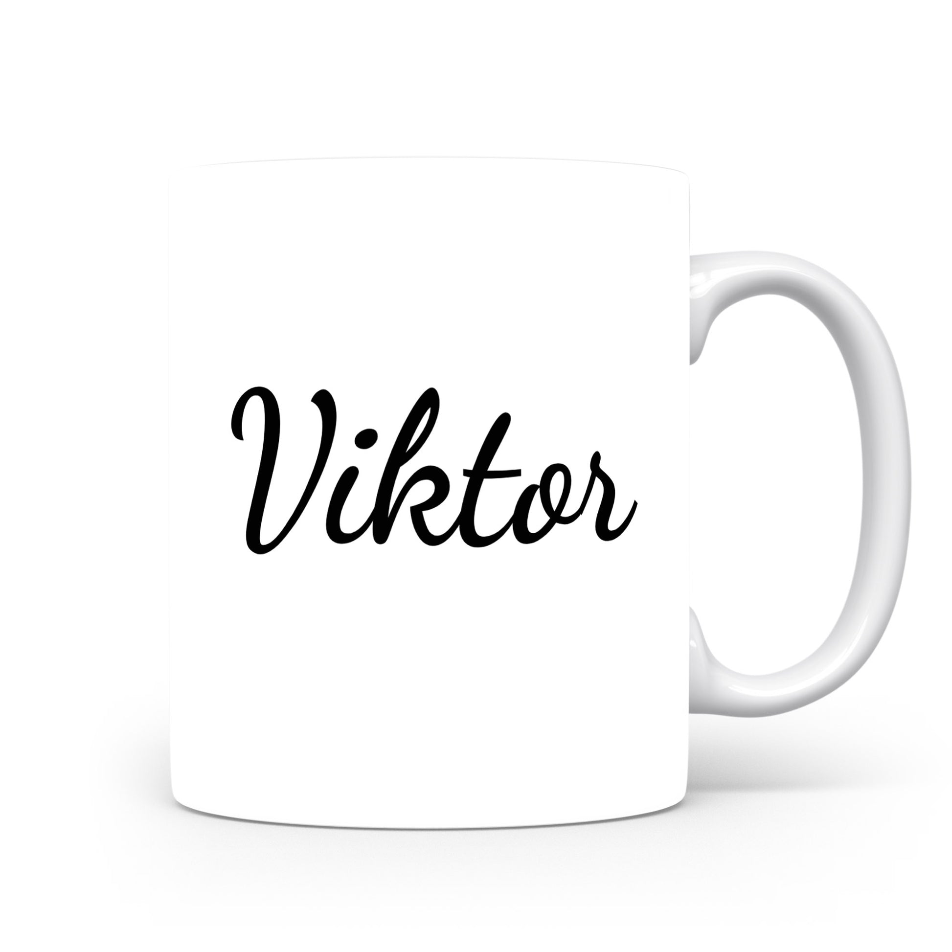 Hrnek se jménem Viktor | Minimalistický pánský hrnek