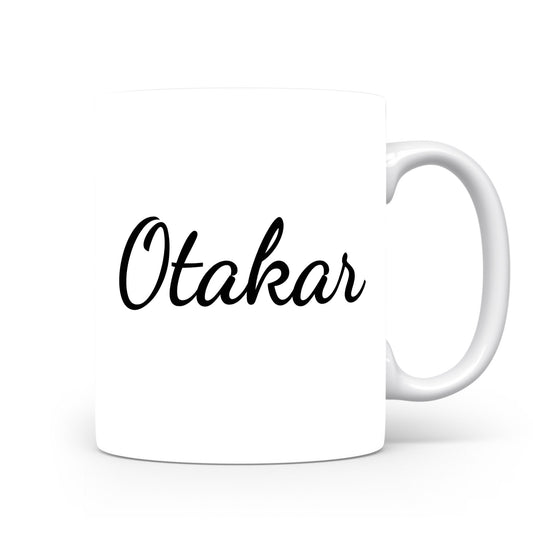Hrnek se jménem Otakар | Minimalistický pánský hrnek