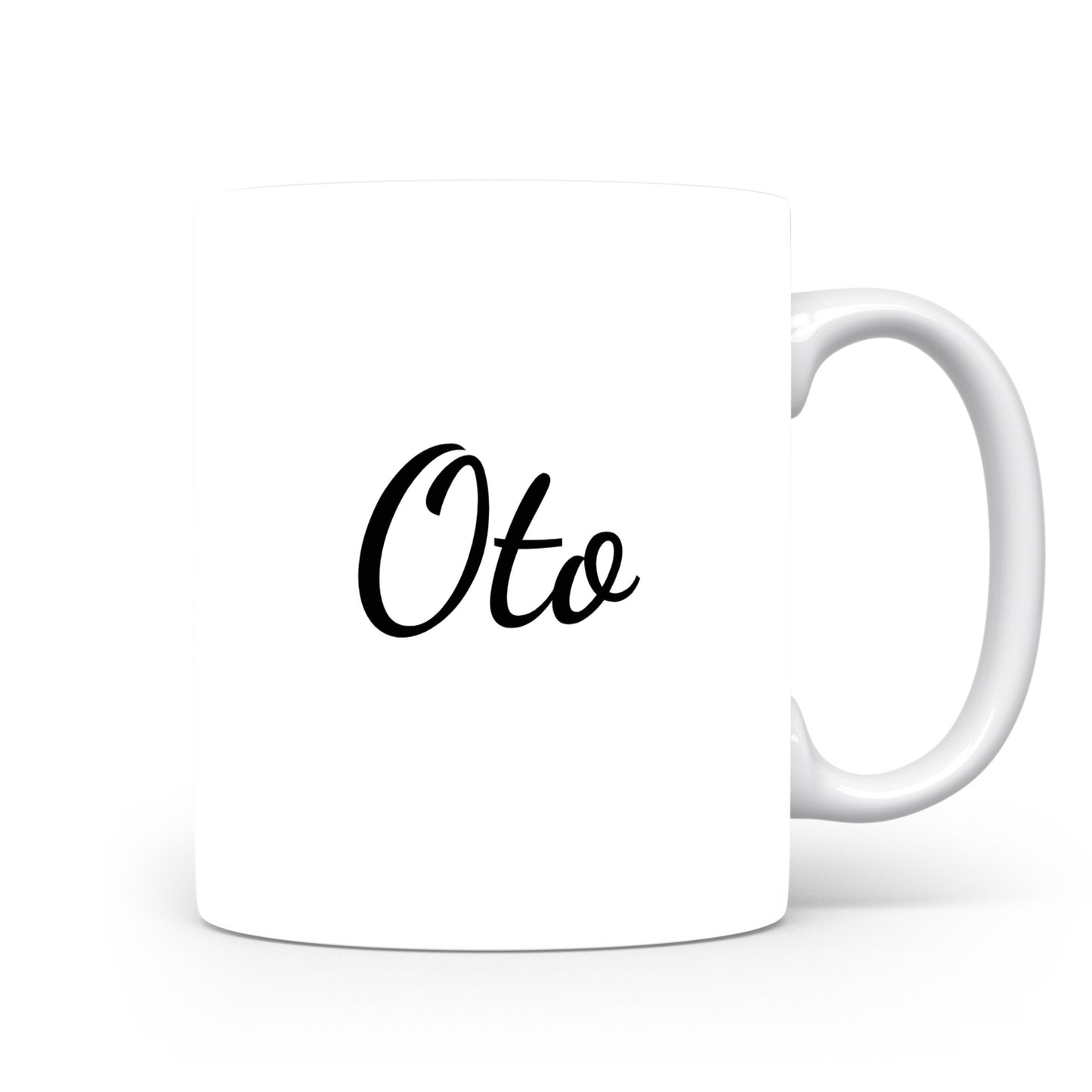 Hrnek se jménem Oto | Minimalistický pánský hrnek