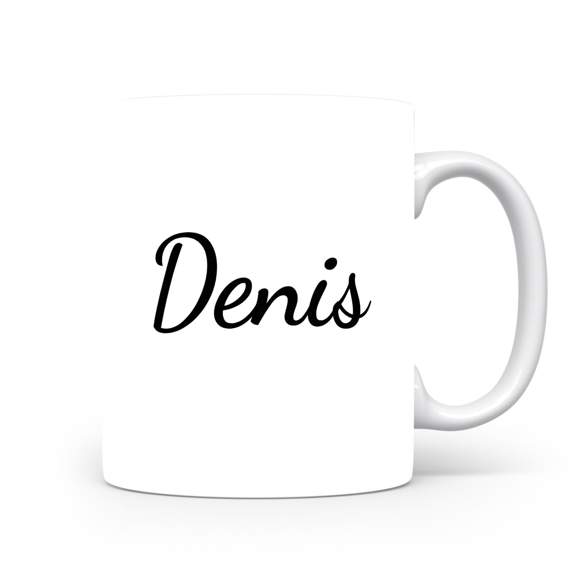 Hrnek se jménem Denis | Minimalistický pánský hrnek