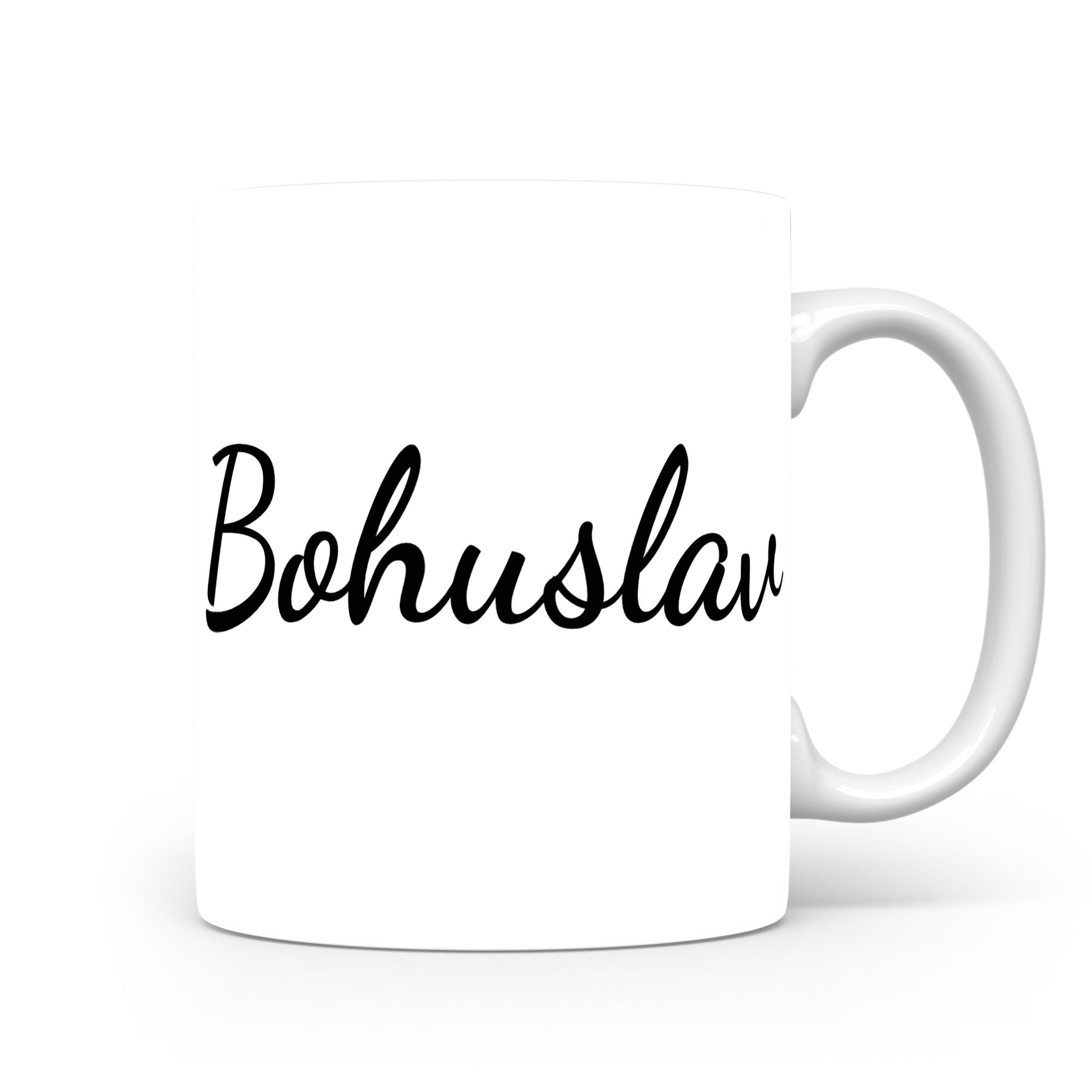 Hrnek se jménem Bohuslav | Minimalistický pánský hrnek