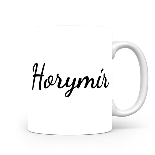 Hrnek se jménem Horymír | Minimalistický pánský hrnek