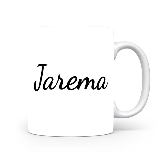 Hrnek se jménem Jarema | Minimalistický pánský hrnek