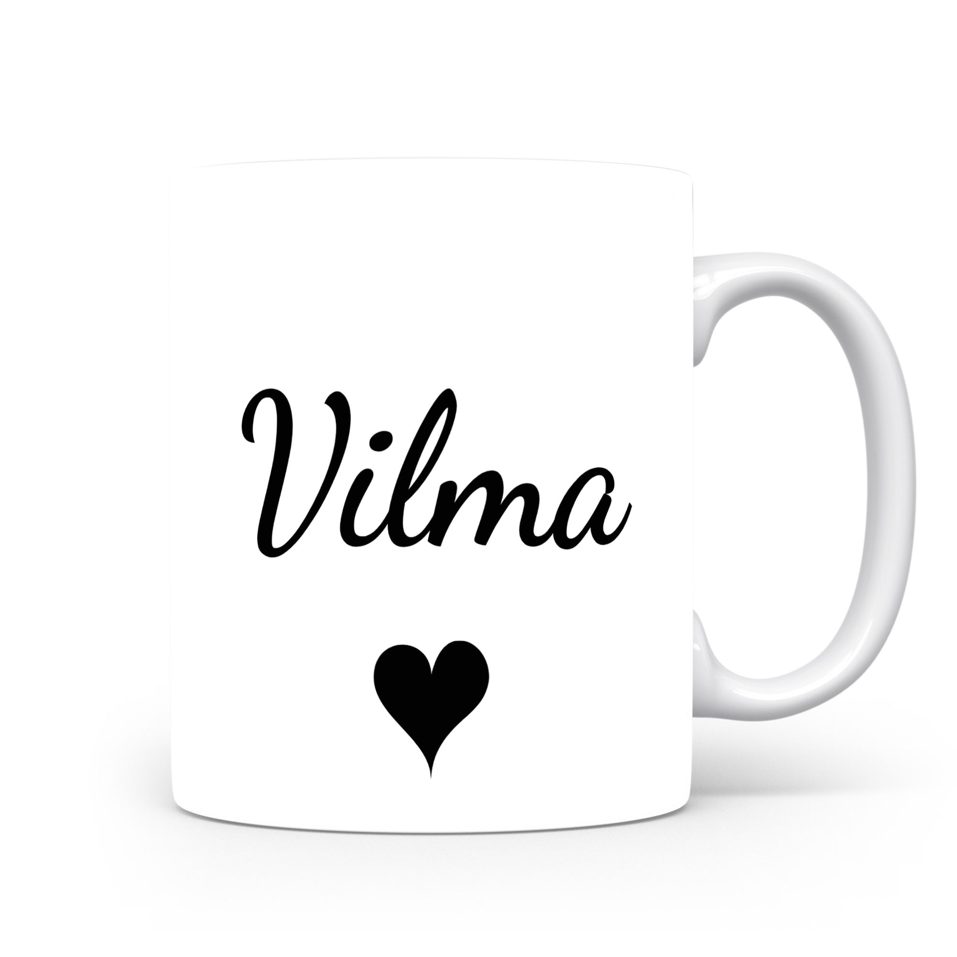 Hrnek se jménem Vilma | Romantický hrnek se srdcem