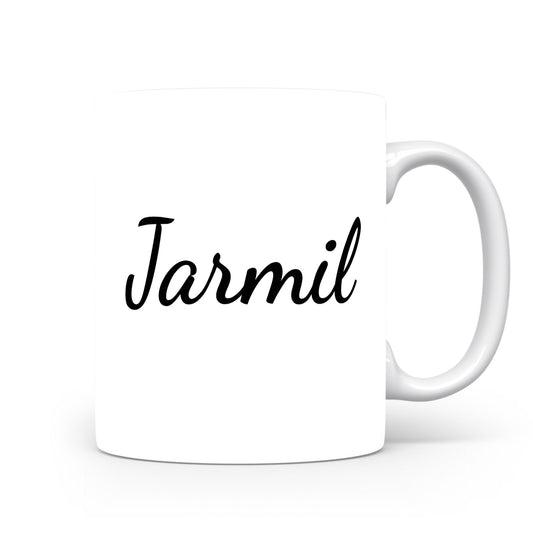 Hrnek se jménem Jarmil | Minimalistický pánský hrnek