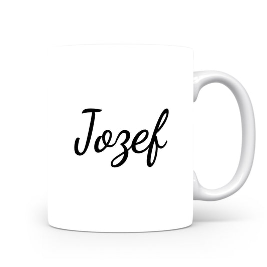 Hrnek se jménem Jozef | Minimalistický pánský hrnek