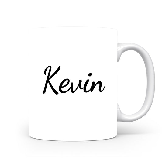 Hrnek se jménem Kevin | Minimalistický pánský hrnek