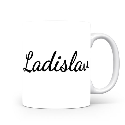 Hrnek se jménem Ladislav | Minimalistický pánský hrnek